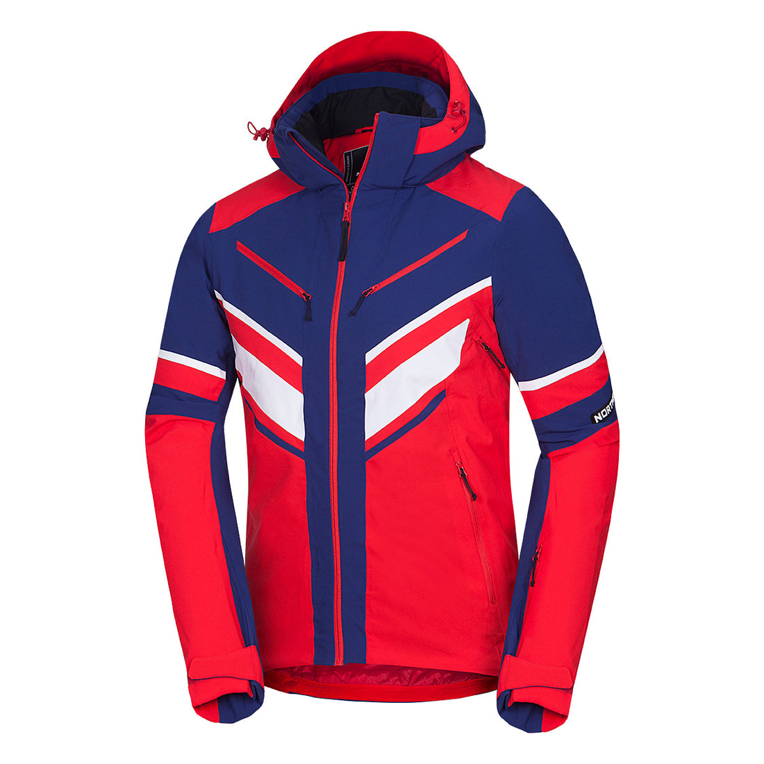 Men's insulated windproof ski jacket EARL