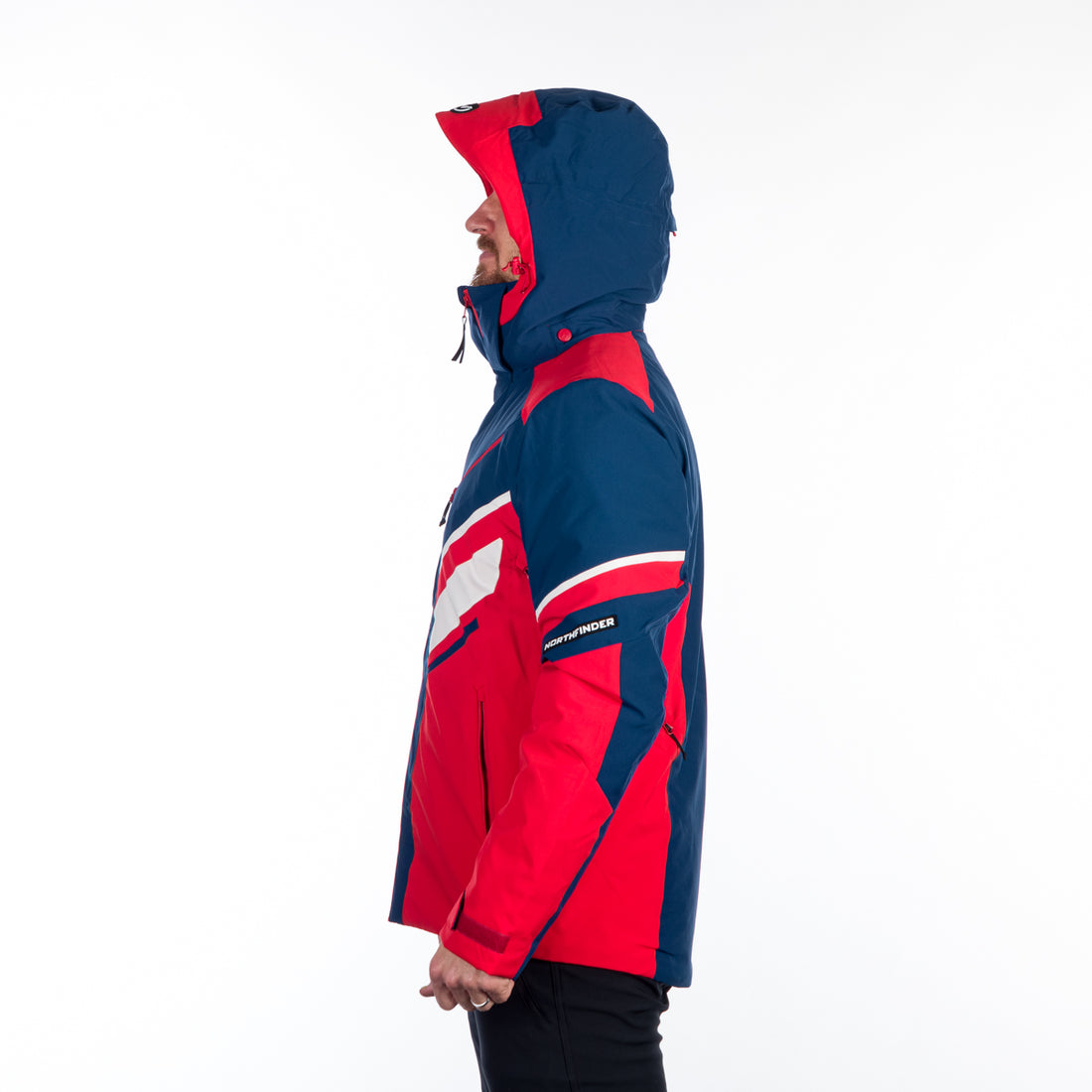 Men's insulated windproof ski jacket EARL