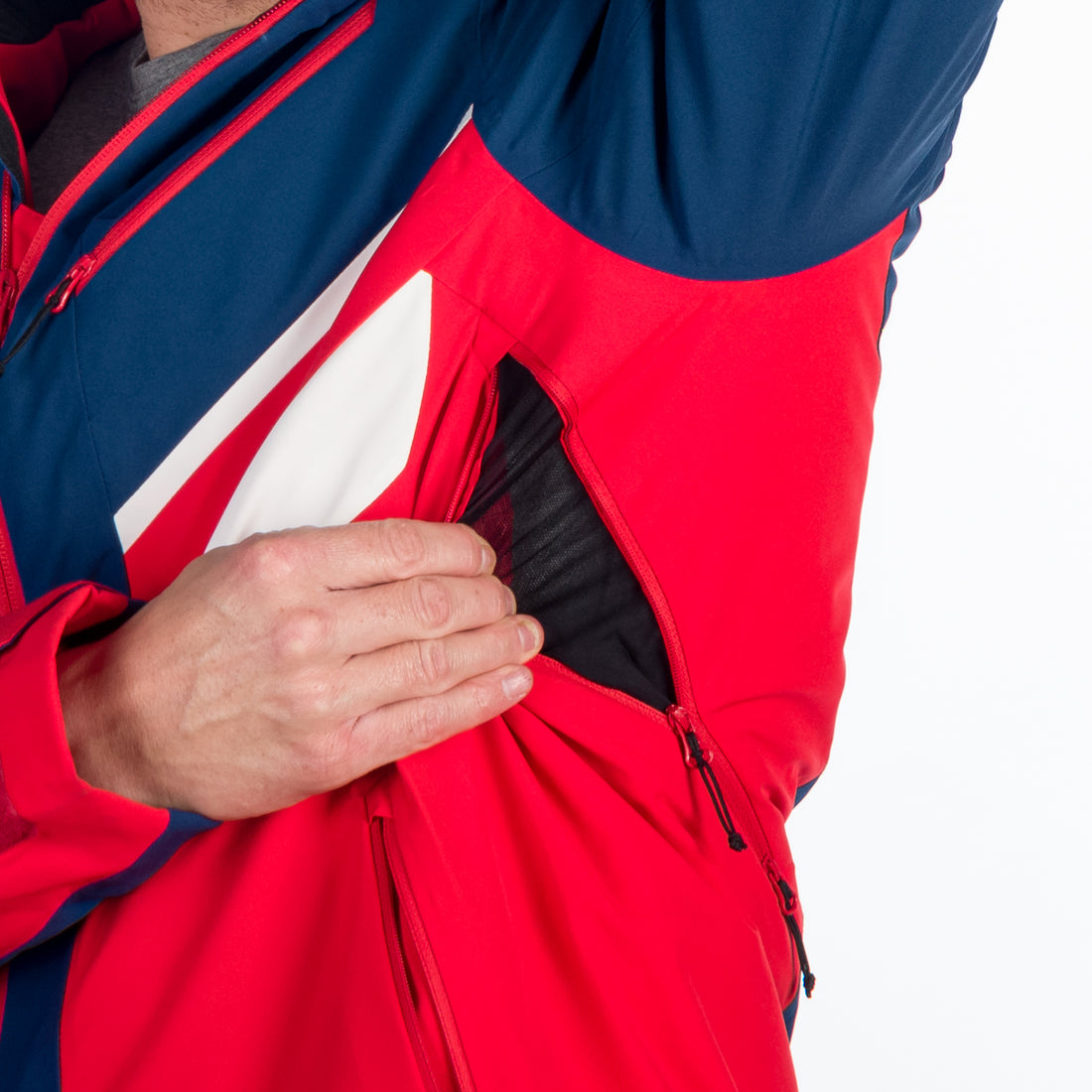 Men's insulated windproof ski jacket EARL