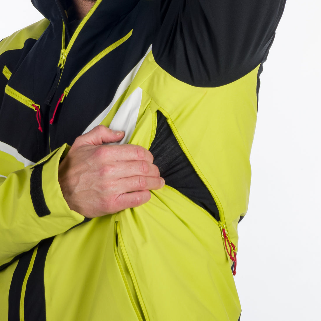 Men's insulated windproof ski jacket EARL