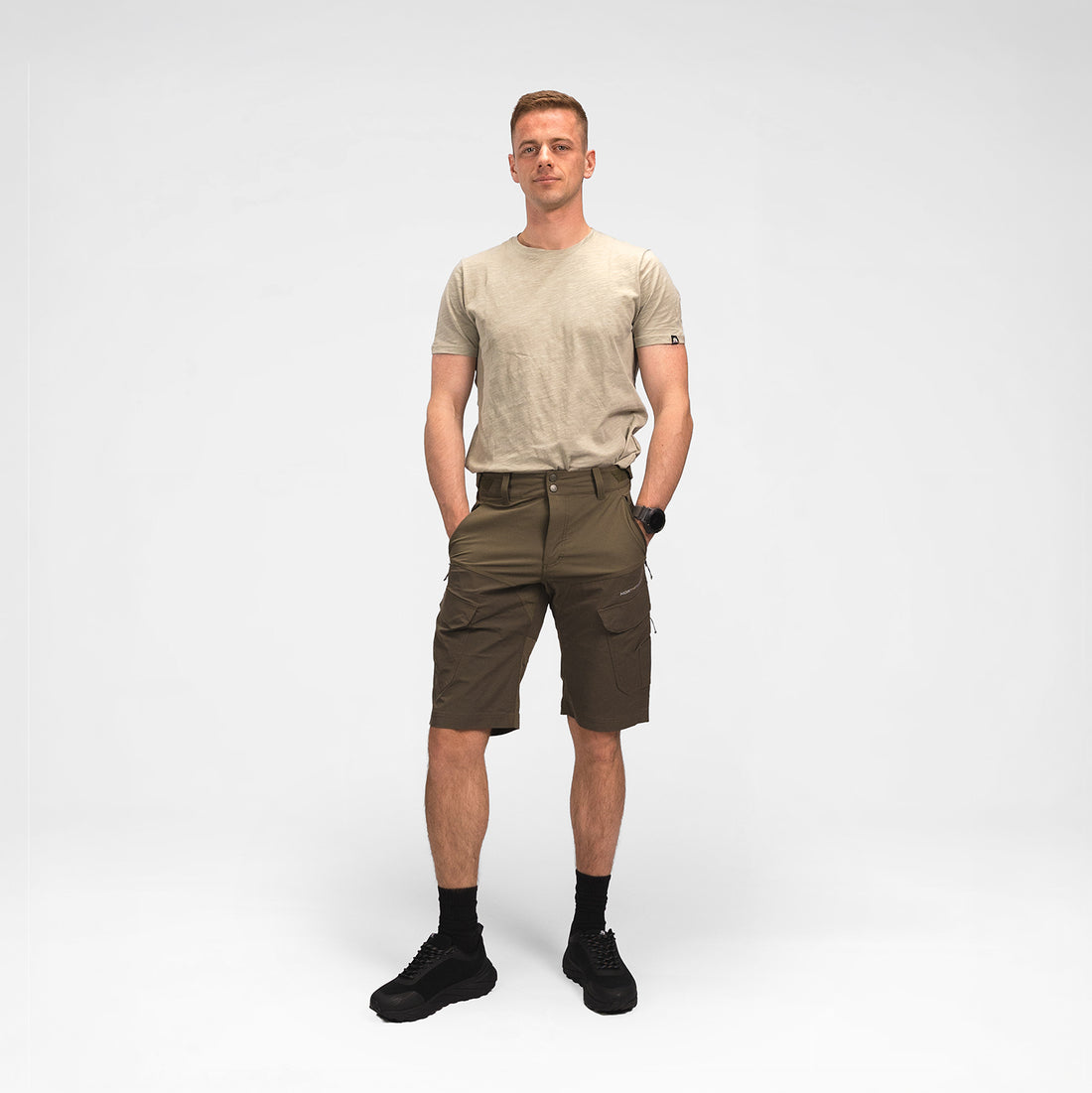  Men's outdoor combi pocket shorts CASTOR