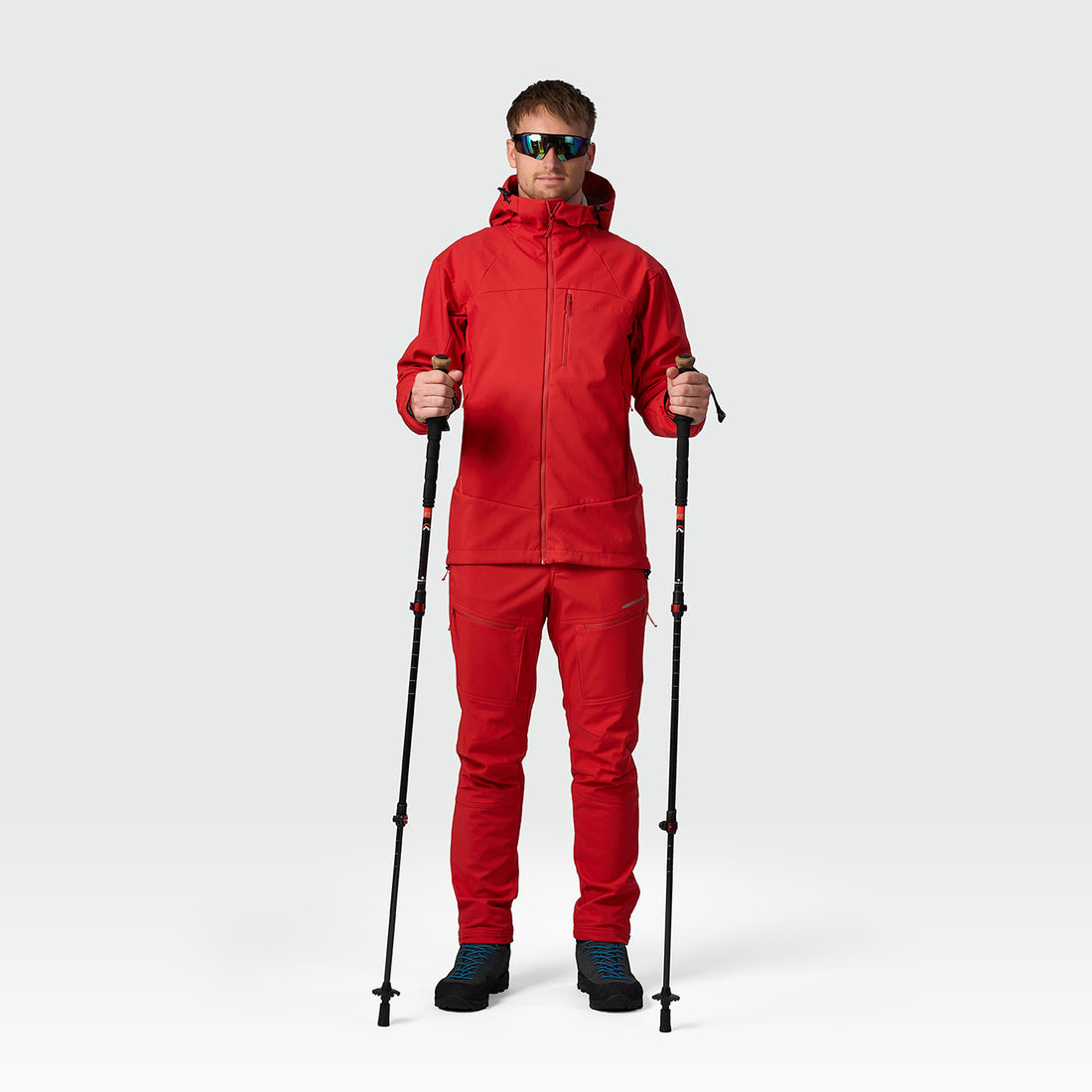 men's outdoor hoody softshell jacket 3L