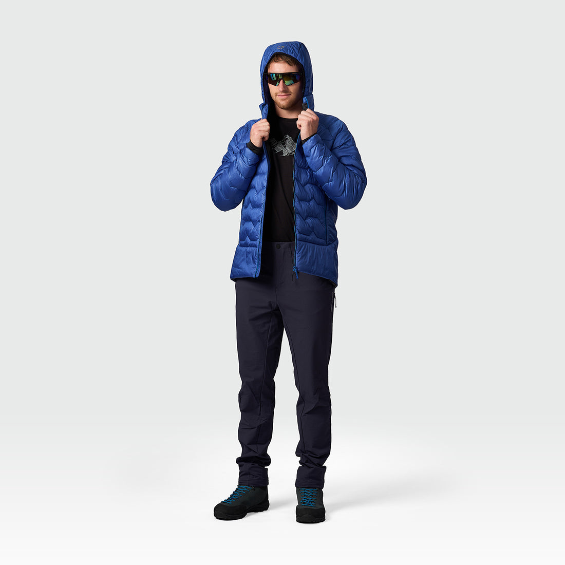 men's outdoor light insulated jacket