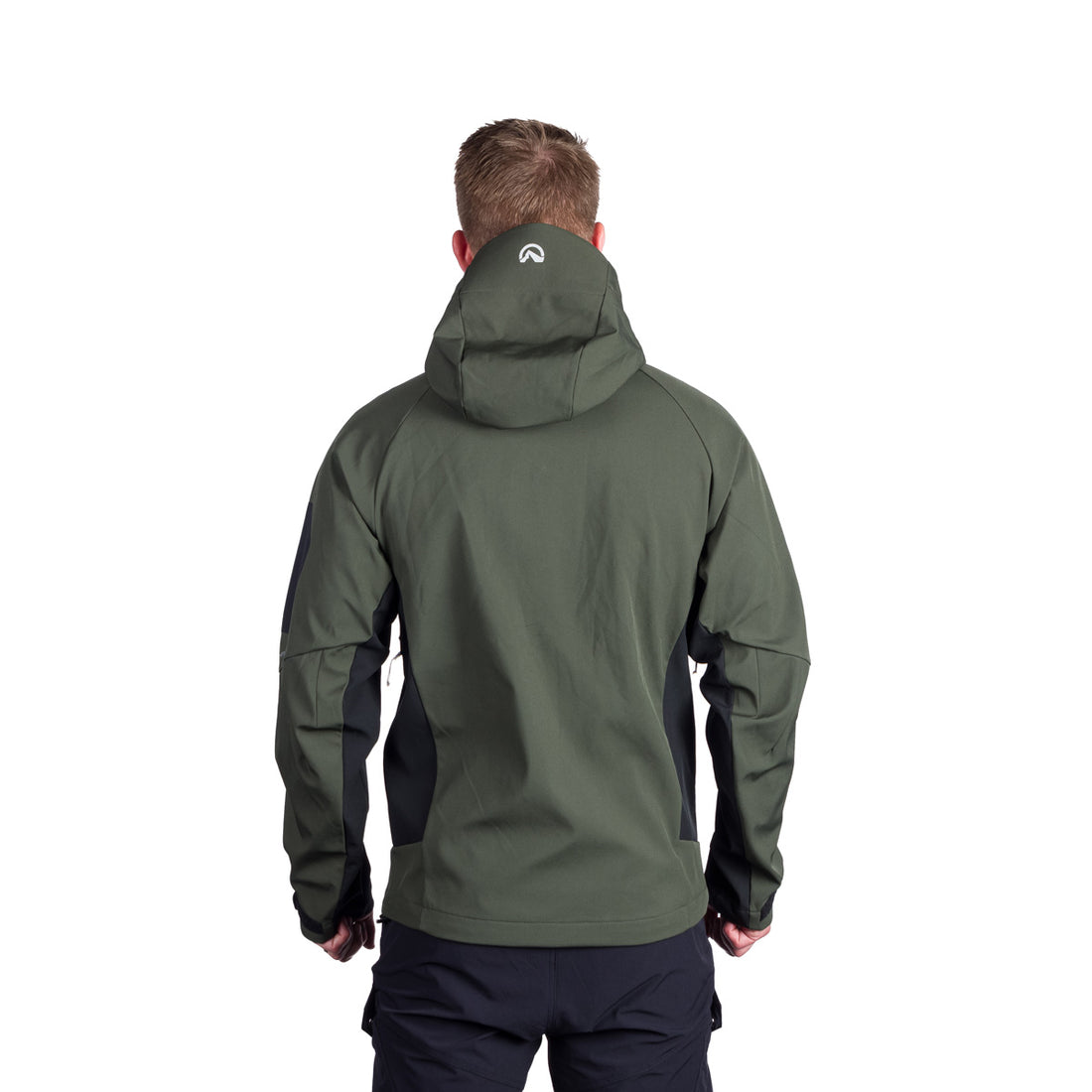 Men's outdoor softshell 3L jacket with hood BRIO