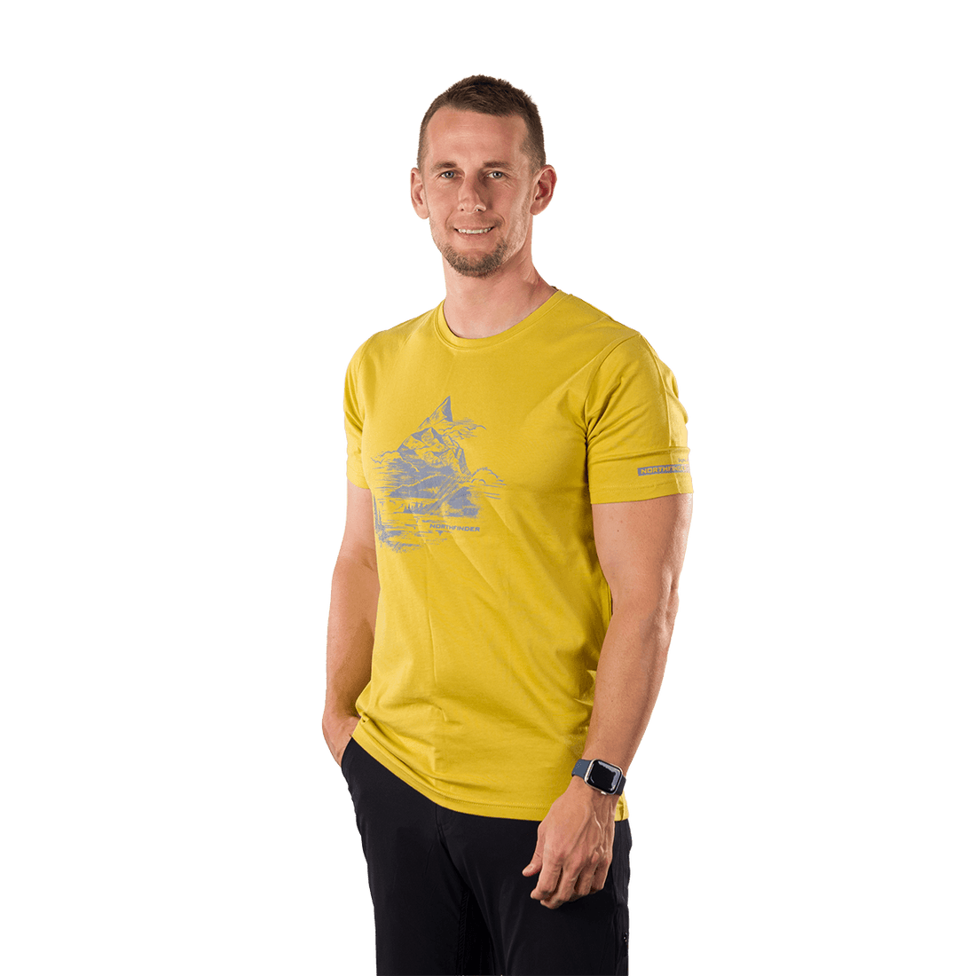 Men’s Outdoor T-shirt 100% Organic Cotton Regular Fit BENED