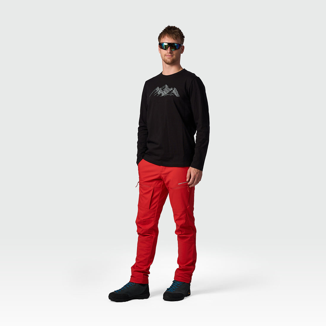 men's outdoor winter softshell pants 3L