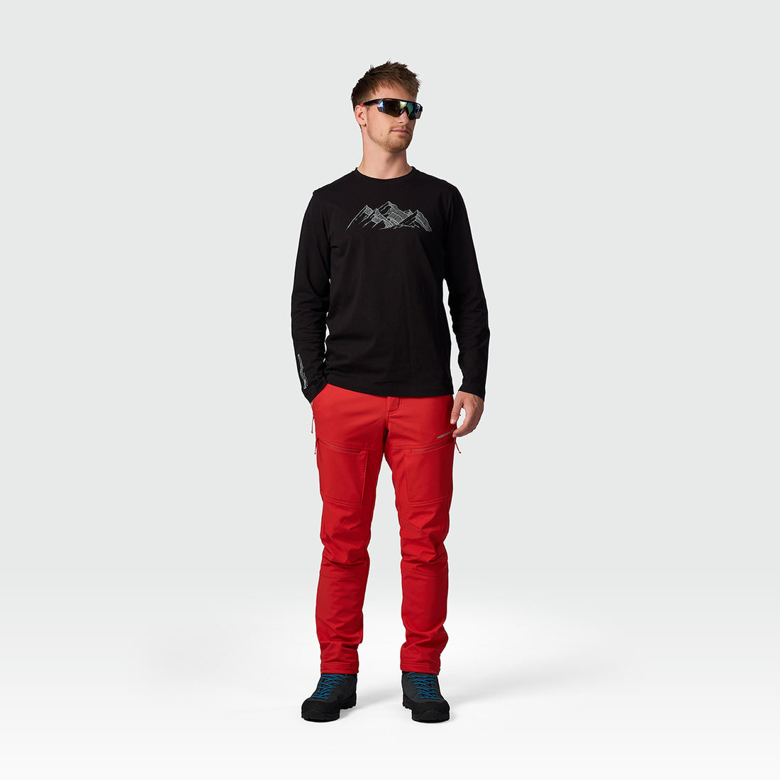 men's outdoor winter softshell pants 3L