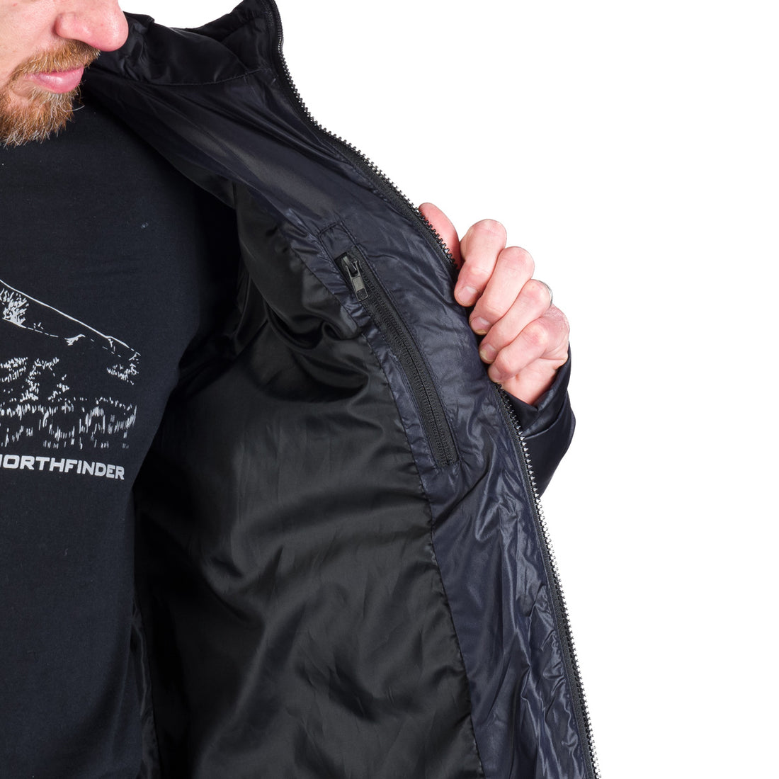 Men's shiny trendy jacket ELIO