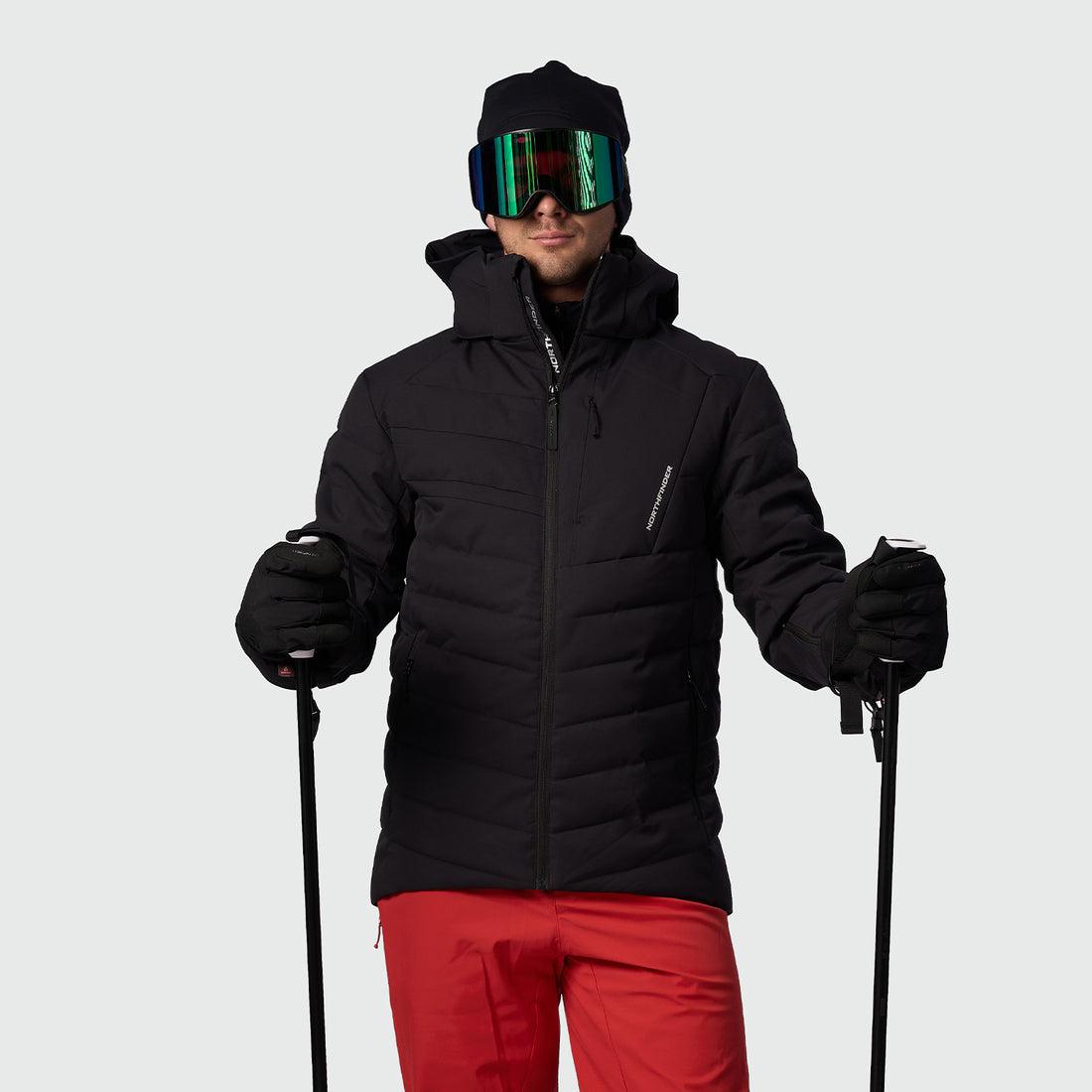 men's ski insulated comfort jacket