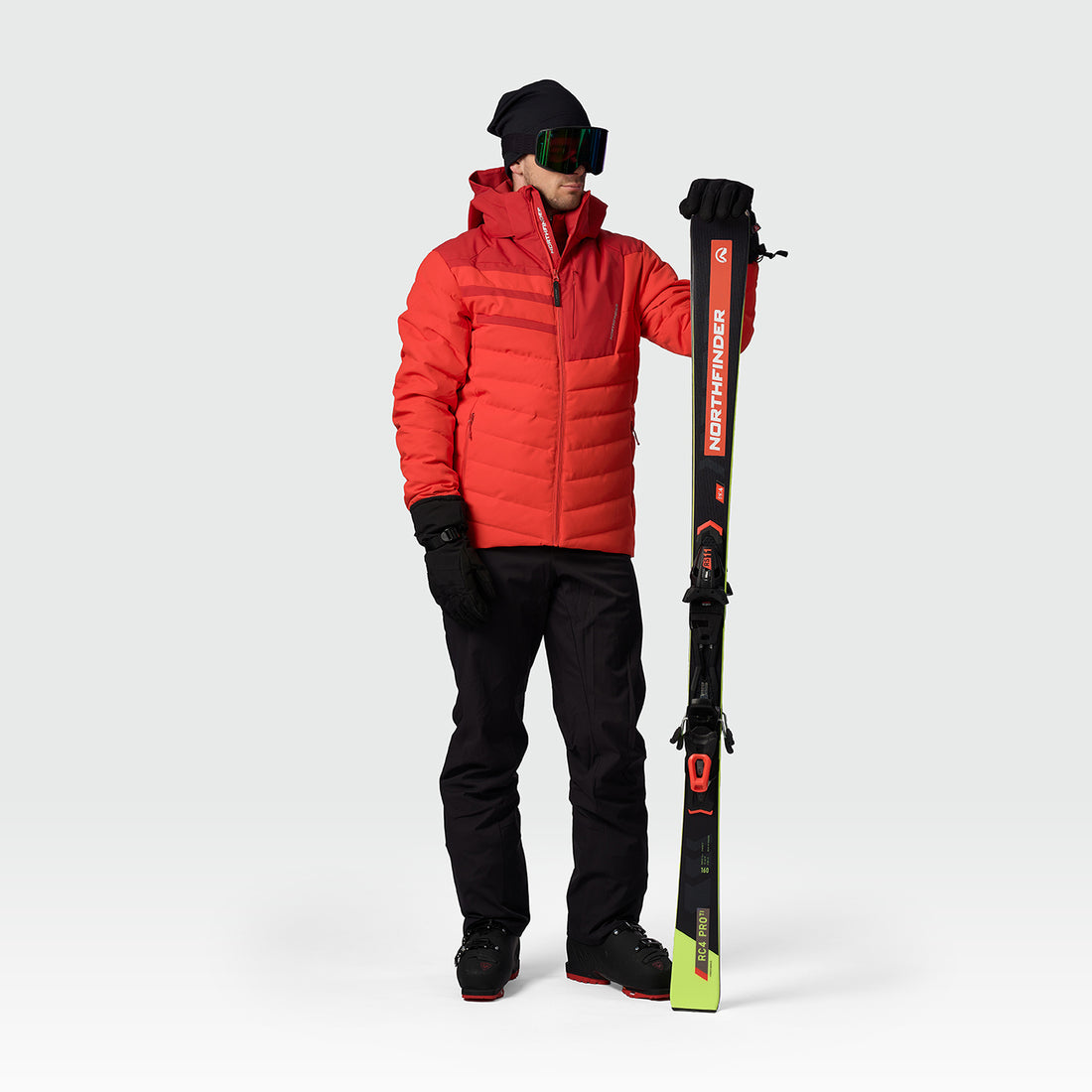 men's ski insulated comfort jacket