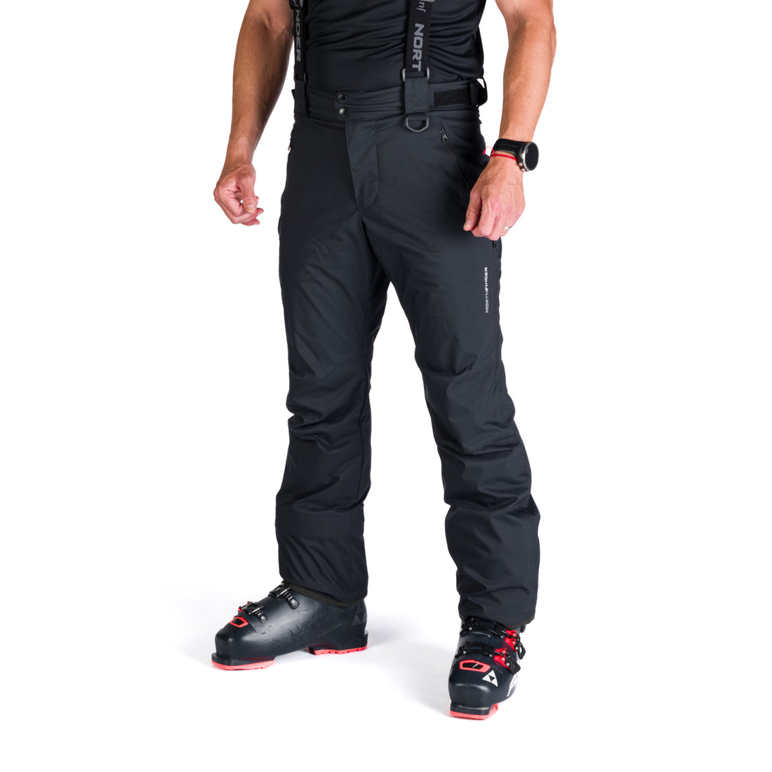  Men's ski pants with braces ISHAAN