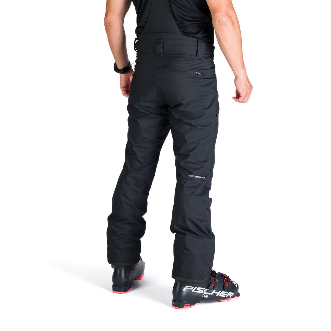  Men's ski pants with braces ISHAAN