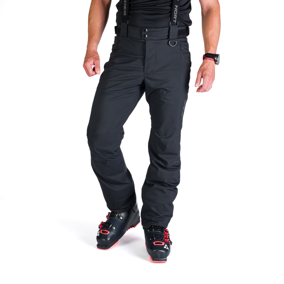  Men's ski pants with braces ISHAAN