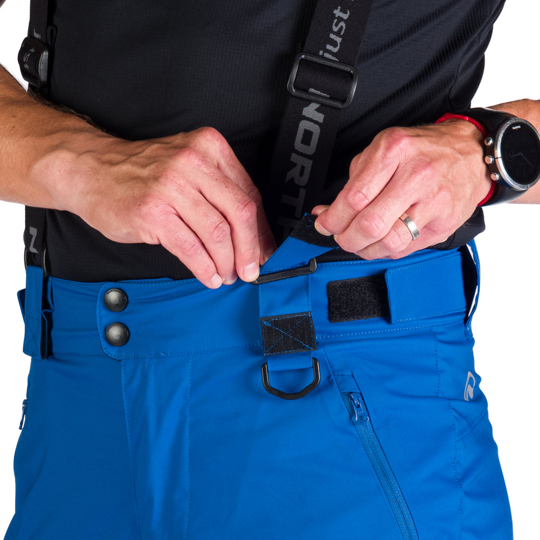  Men's ski pants with braces ISHAAN