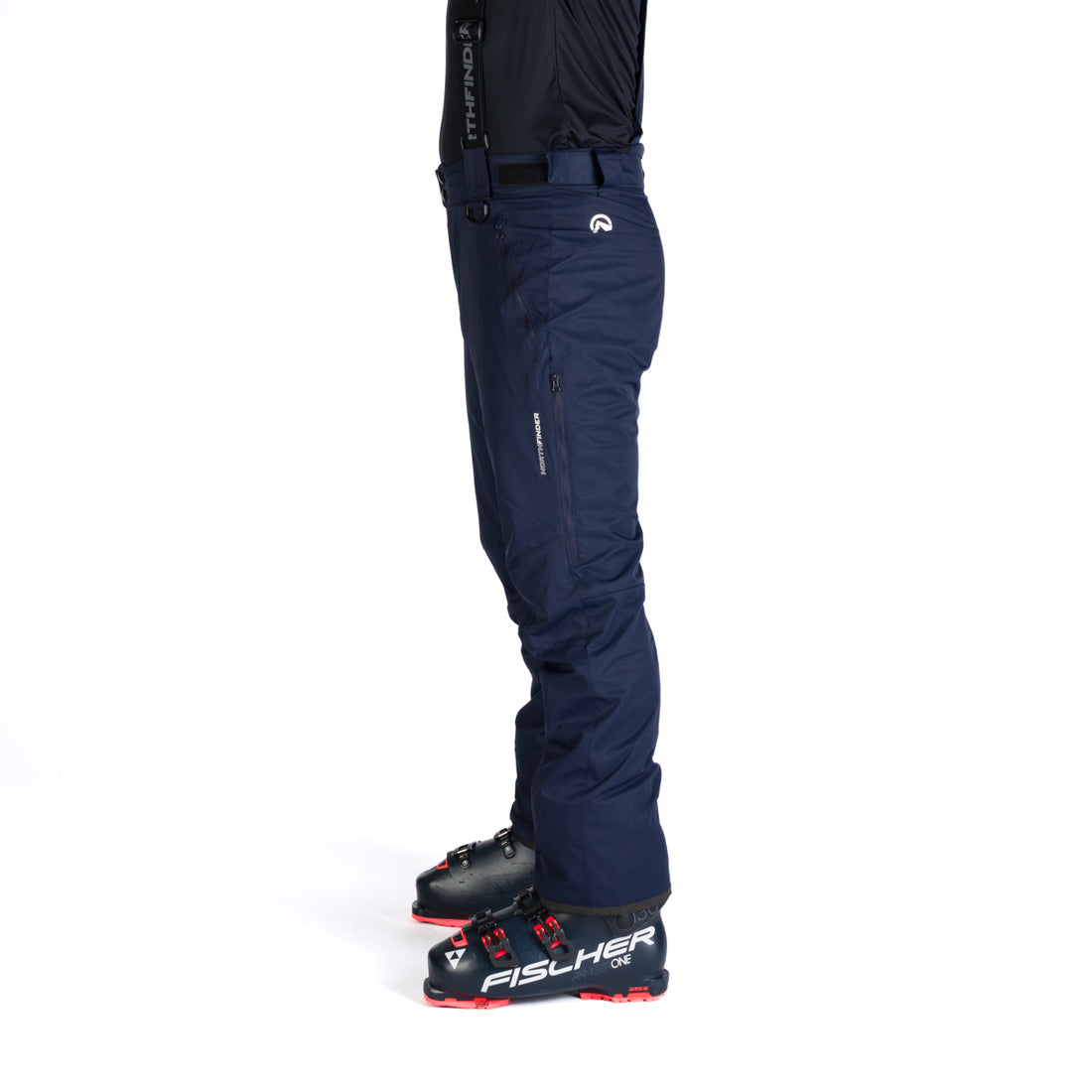  Men's ski pants with braces ISHAAN