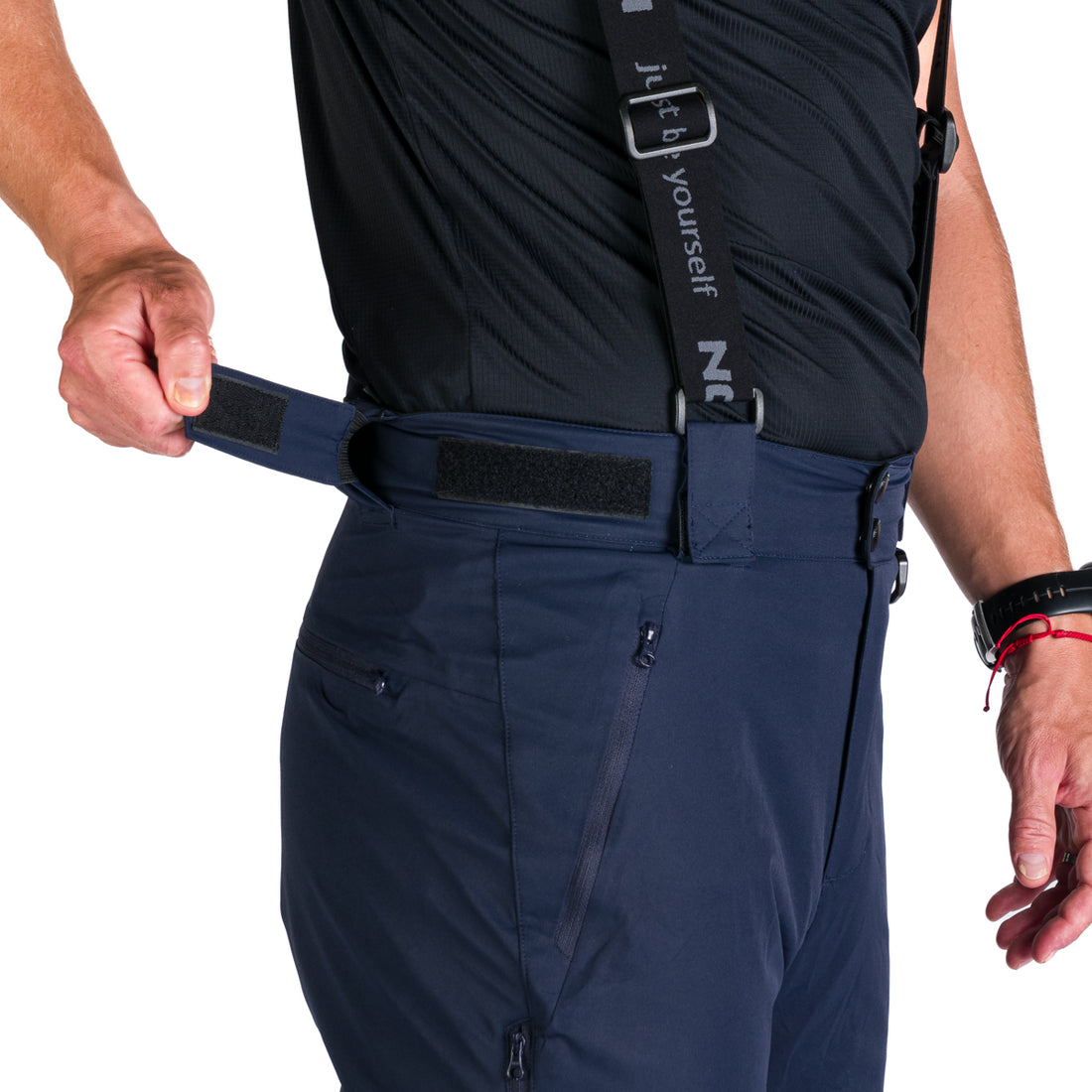  Men's ski pants with braces ISHAAN