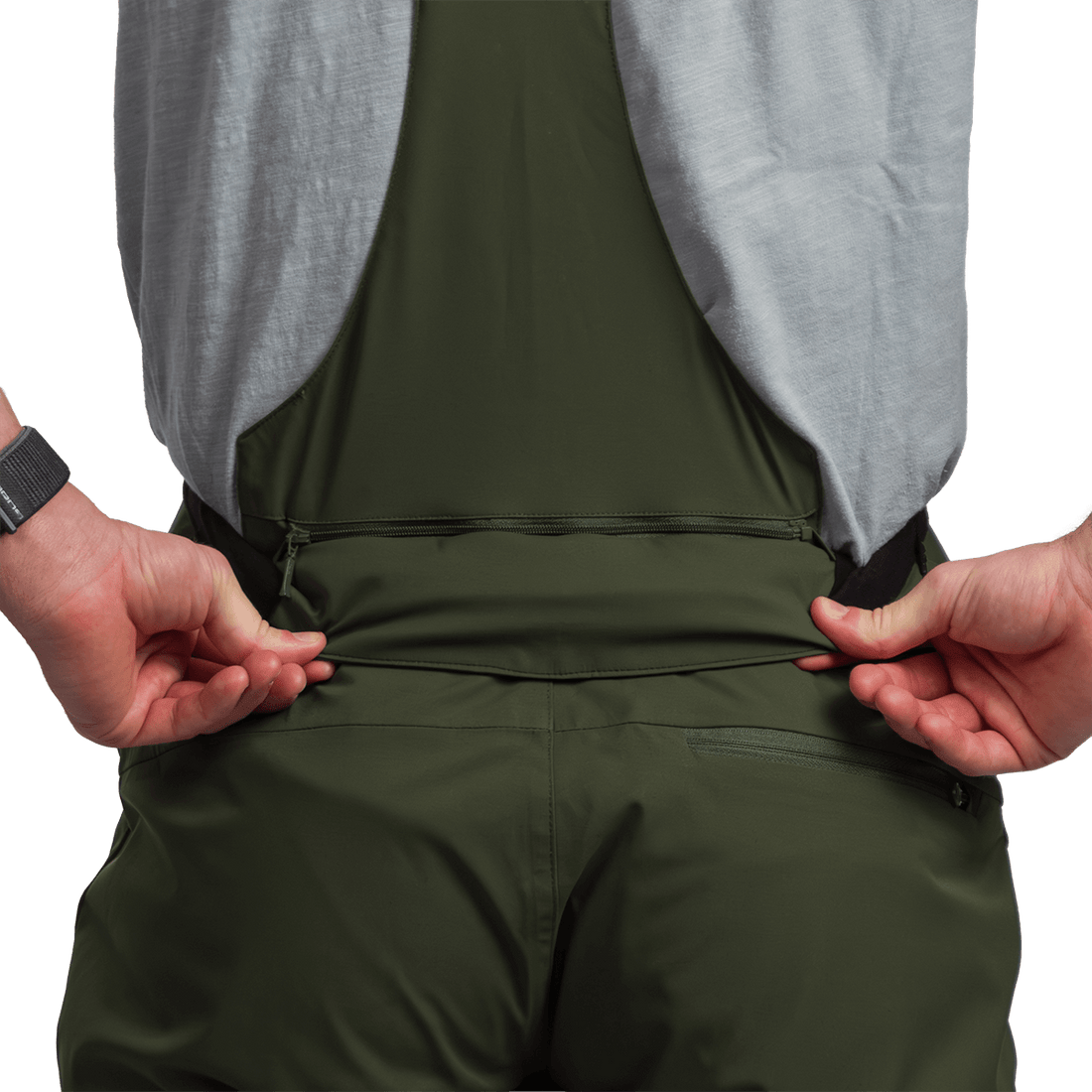  Men's ski pants with braces ISHAAN