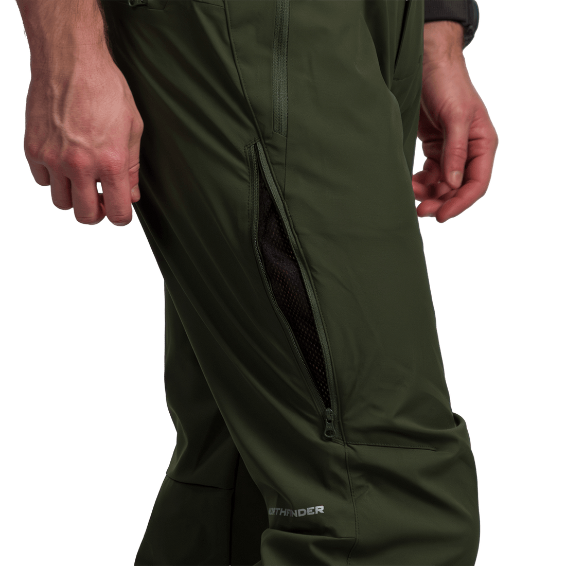  Men's ski pants with braces ISHAAN