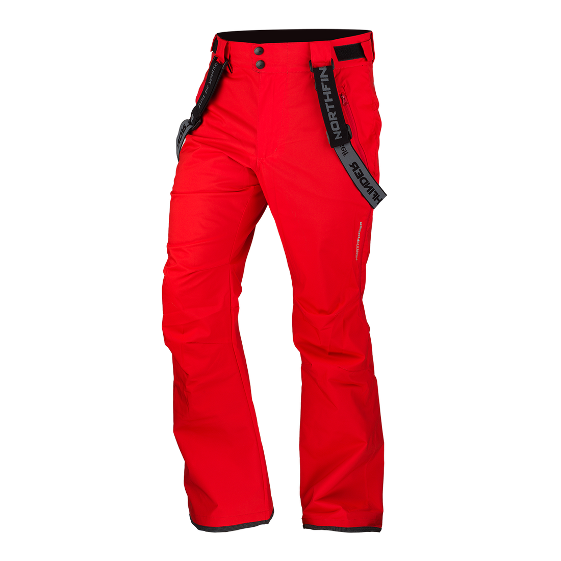  Men's ski pants with braces ISHAAN
