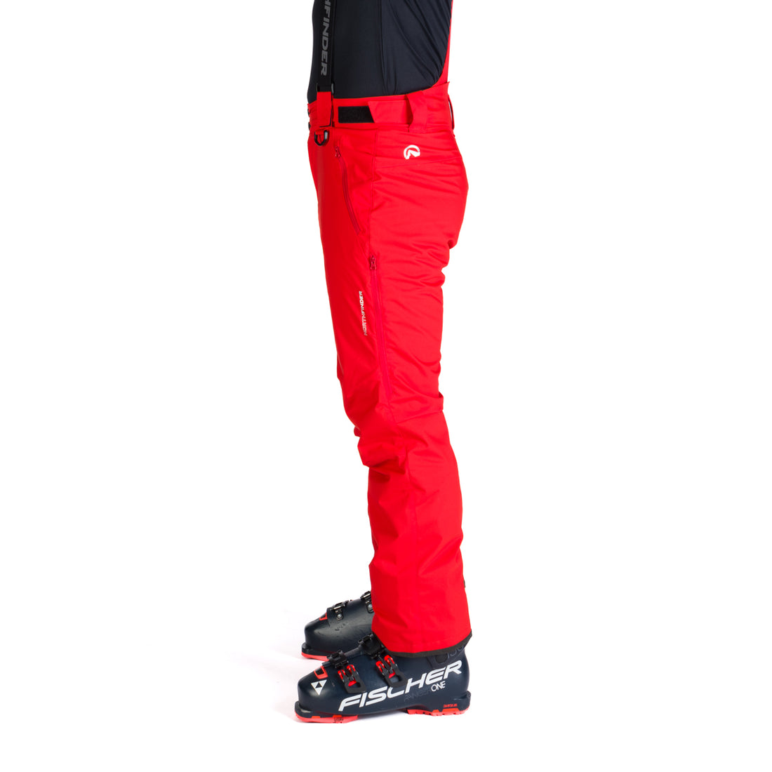  Men's ski pants with braces ISHAAN