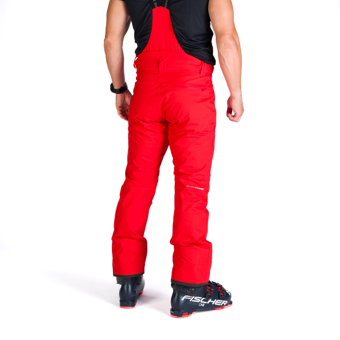  Men's ski pants with braces ISHAAN