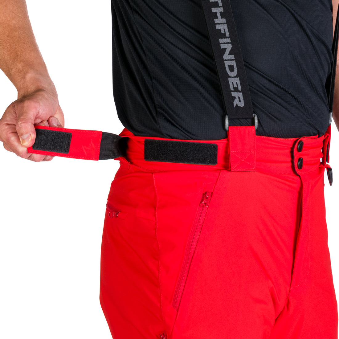  Men's ski pants with braces ISHAAN