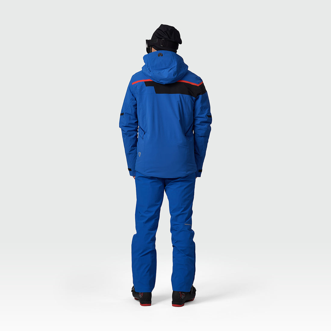 men's ski technical jacket fully featured