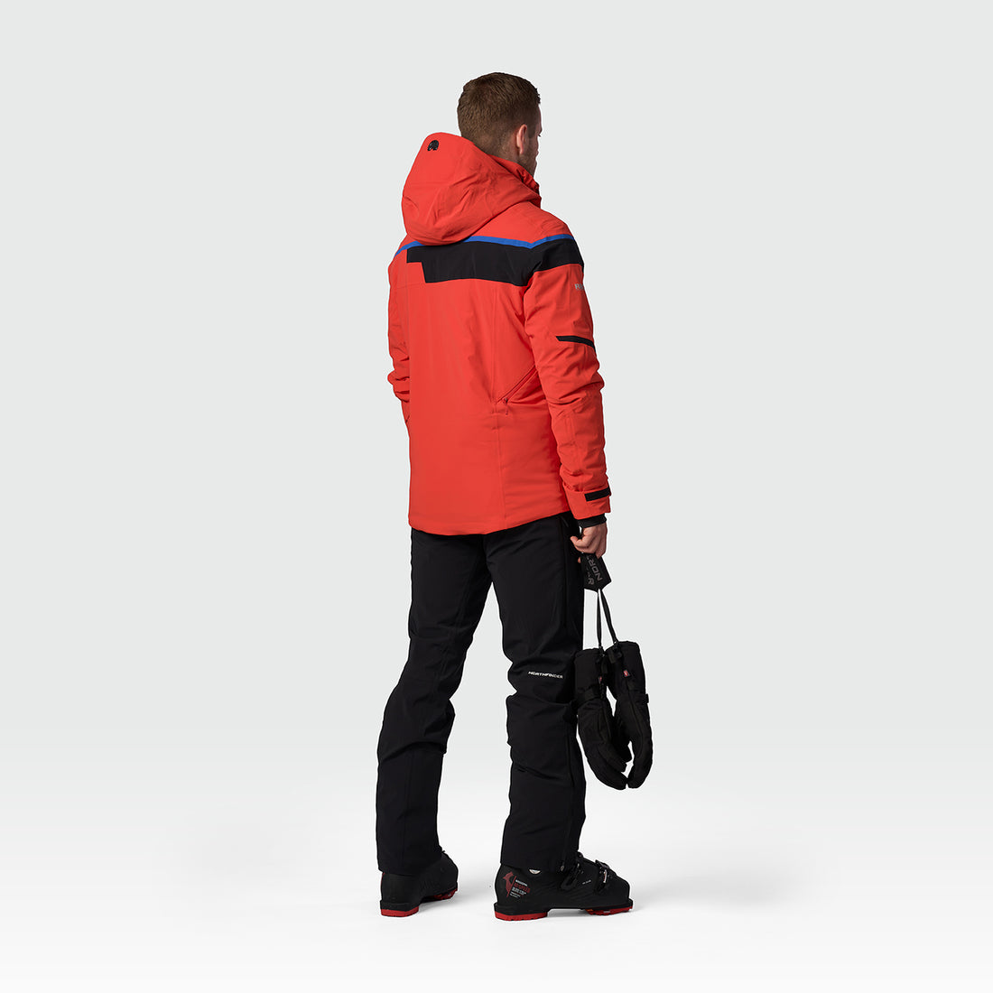 men's ski technical jacket fully featured