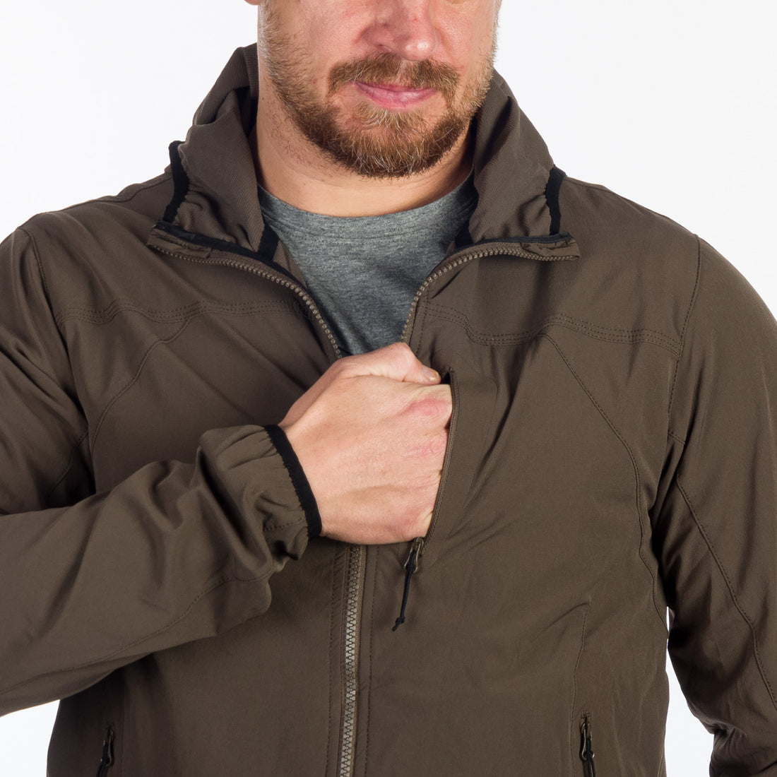Men's softshell jacket active CASE