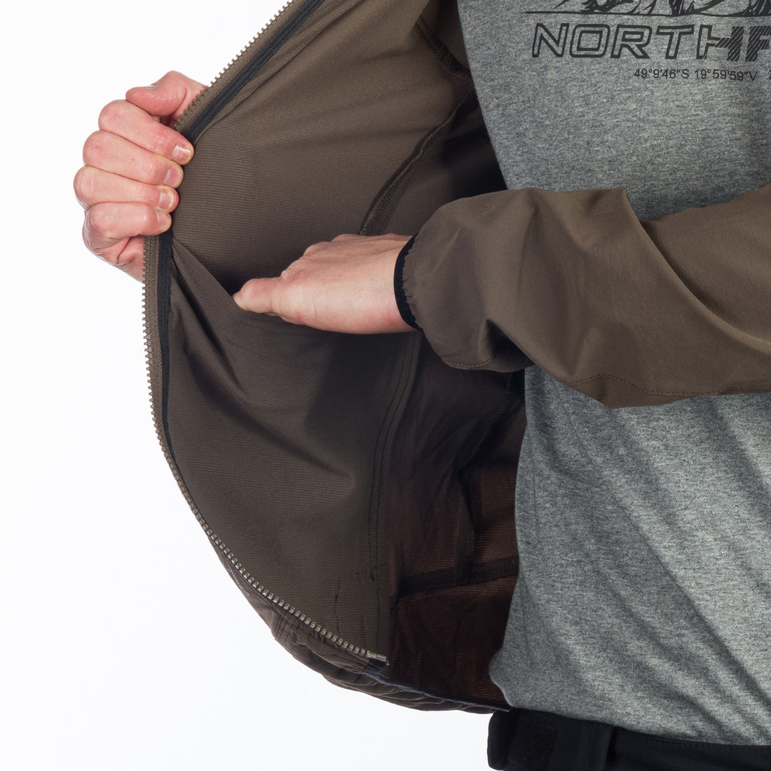 Men's softshell jacket active CASE