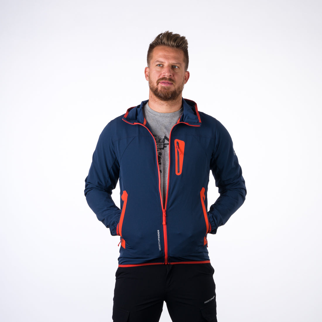 Men's softshell jacket active CASE