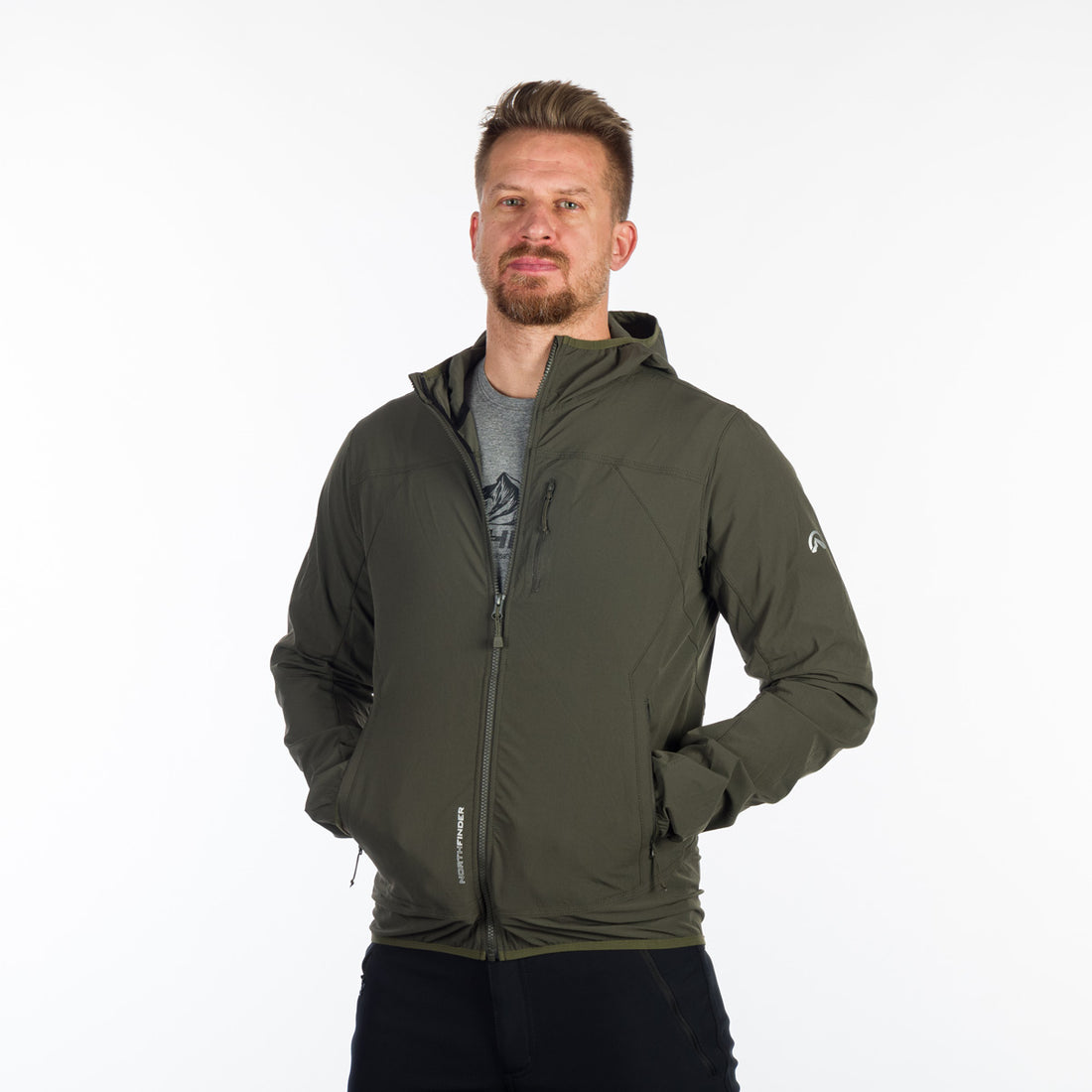 Men's softshell jacket active CASE