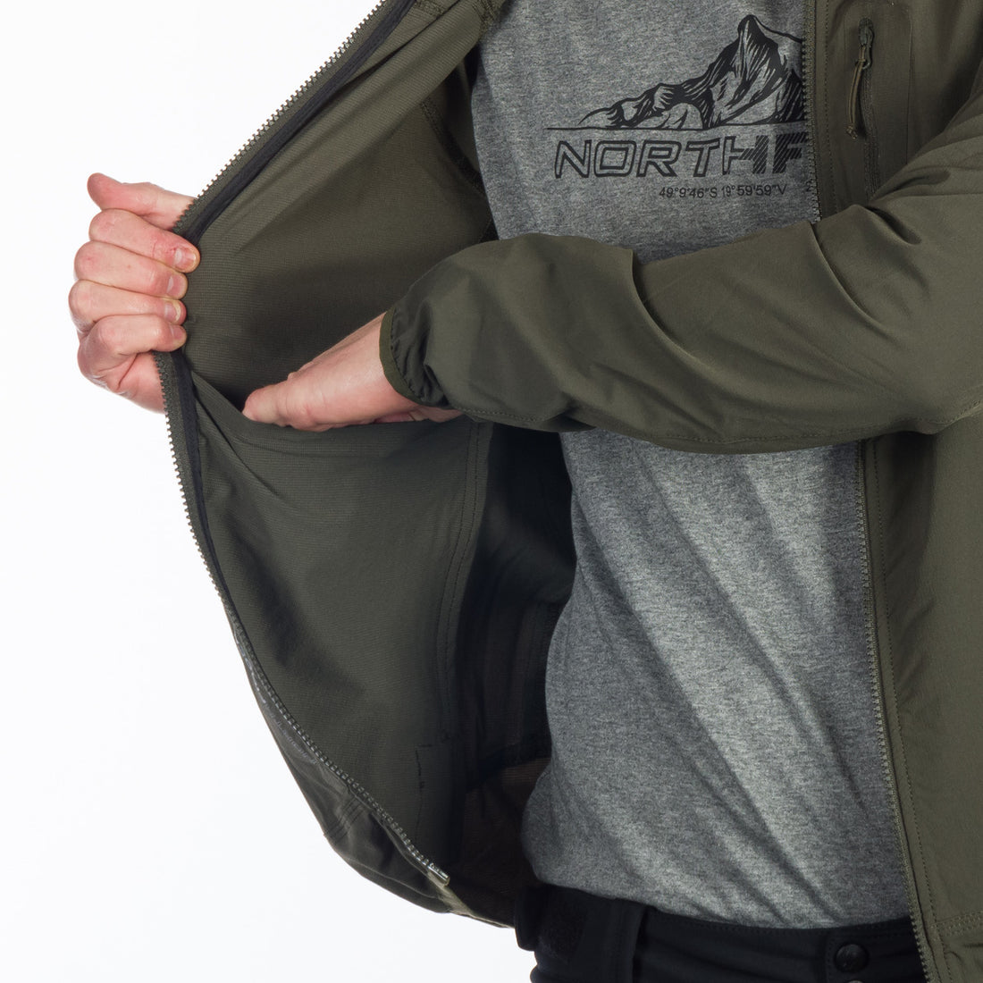 Men's softshell jacket active CASE
