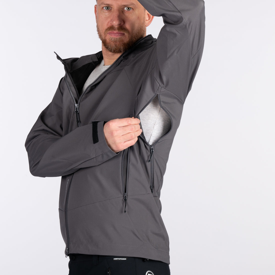 Men's softshell jacket RALPH BU-52004OR