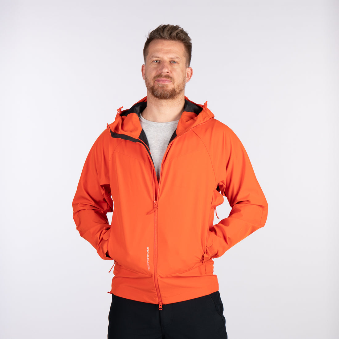 Men's softshell jacket RALPH BU-52004OR