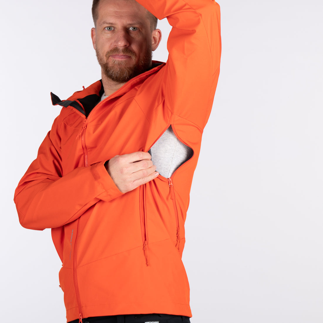 Men's softshell jacket RALPH BU-52004OR