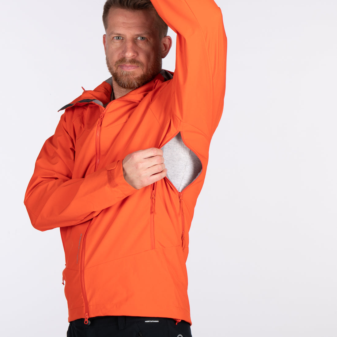 Men's softshell jacket RALPH BU-52004OR