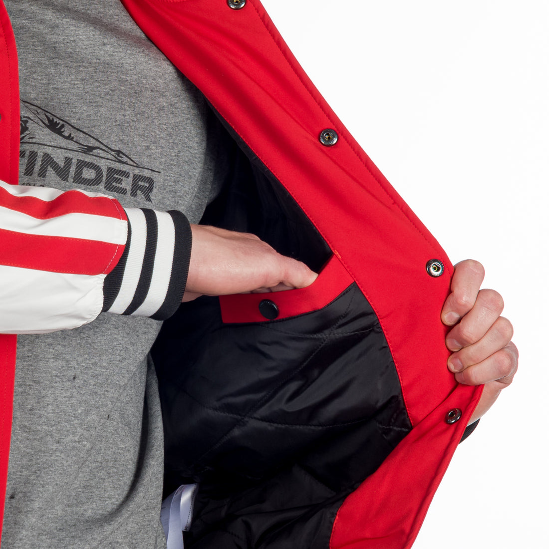 Men's softshell jacket street bomber KENT