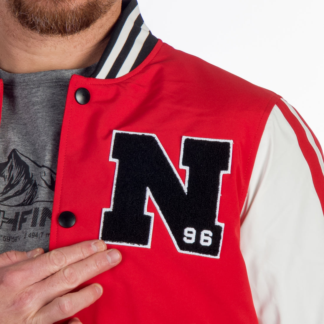 Men's softshell jacket street bomber KENT