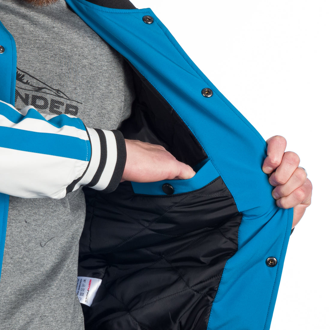 Men's softshell jacket street bomber KENT