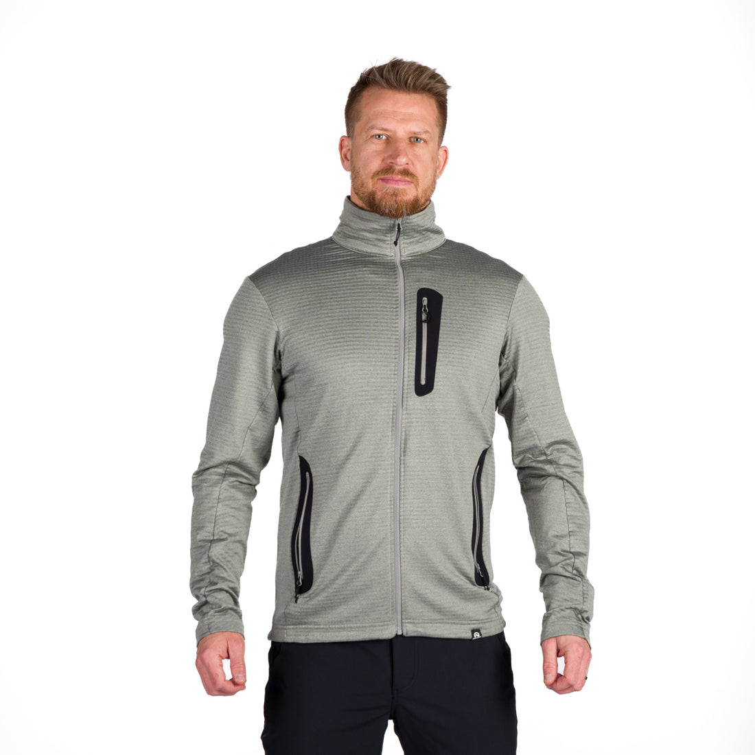 Men's sweatshirt grid JASIAH MI-3901OR