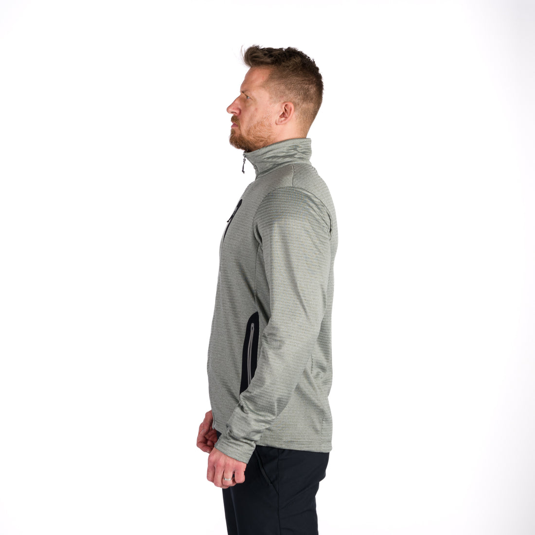 Men's sweatshirt grid JASIAH MI-3901OR
