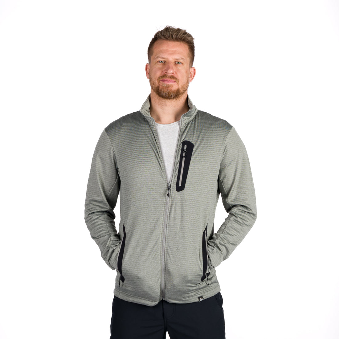 Men's sweatshirt grid JASIAH MI-3901OR