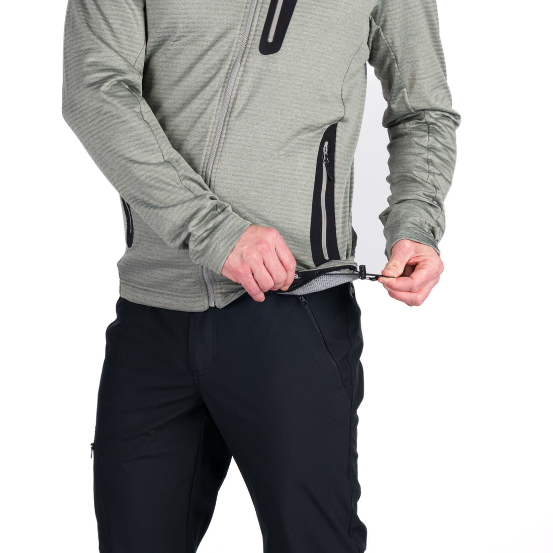 Men's sweatshirt grid JASIAH MI-3901OR