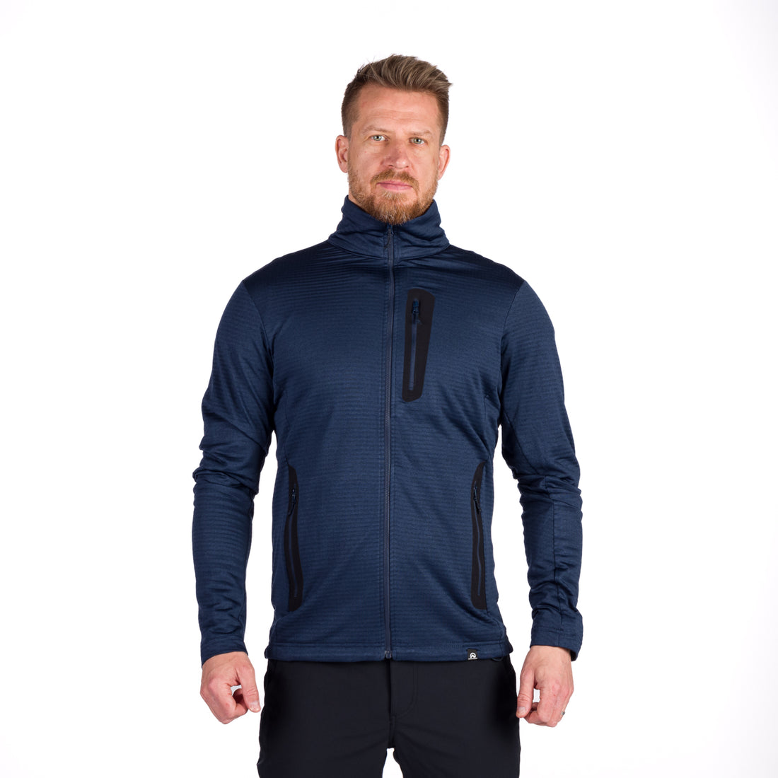 Men's sweatshirt grid JASIAH MI-3901OR