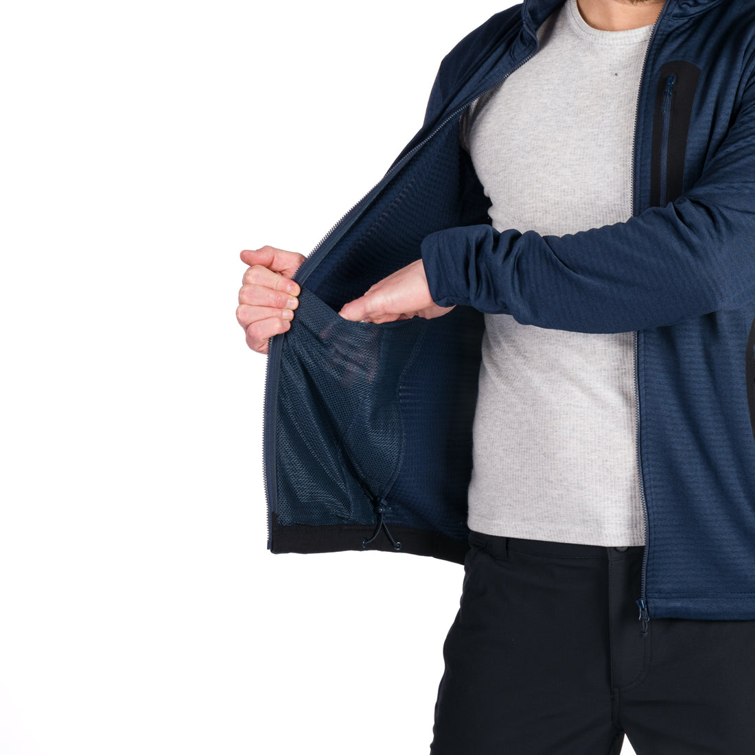 Men's sweatshirt grid JASIAH MI-3901OR
