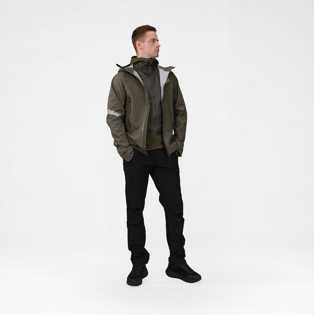 Men's technical hardshell jacket Pertex® Shield DRACI