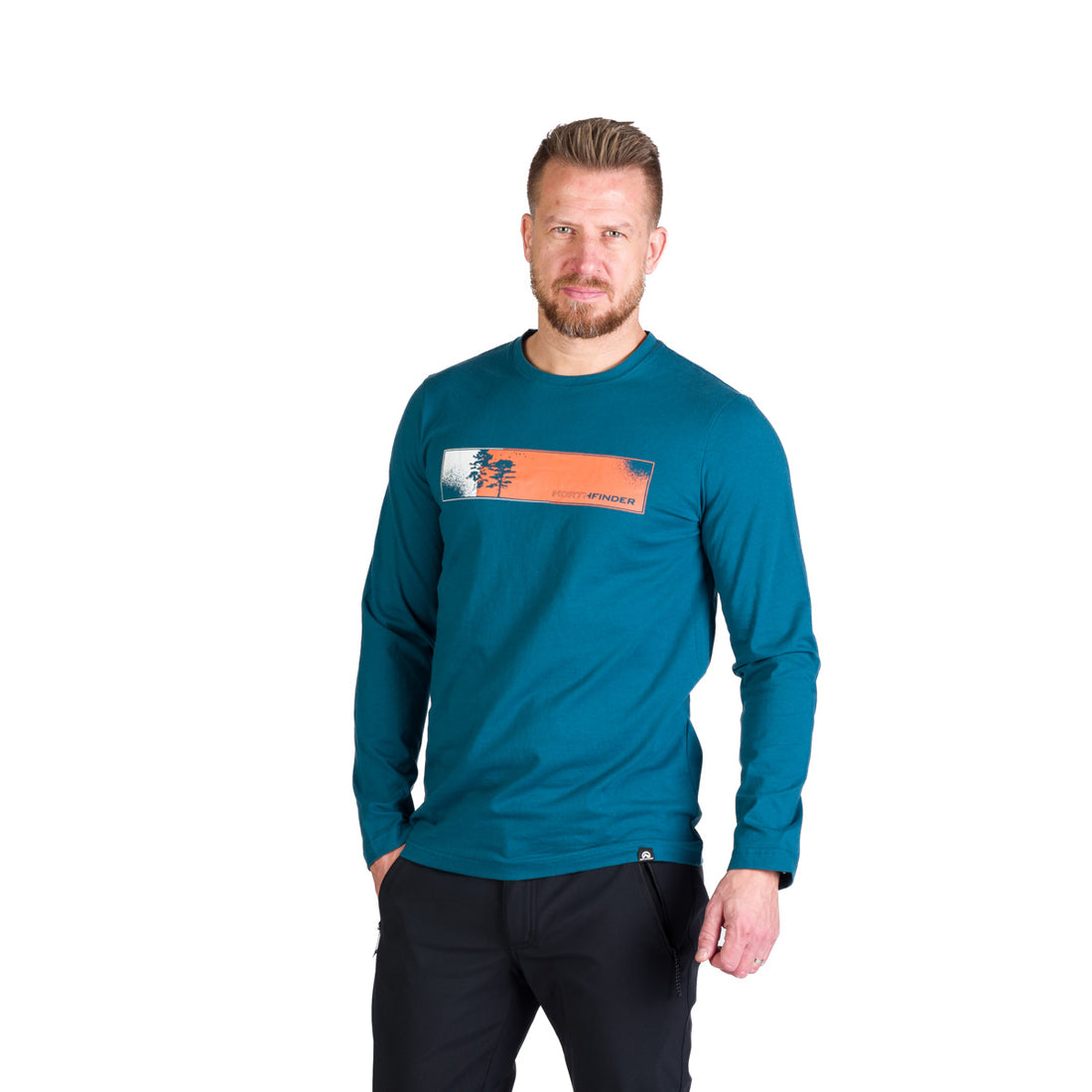 Men's tourist T-shirt made of organic cotton RUSH