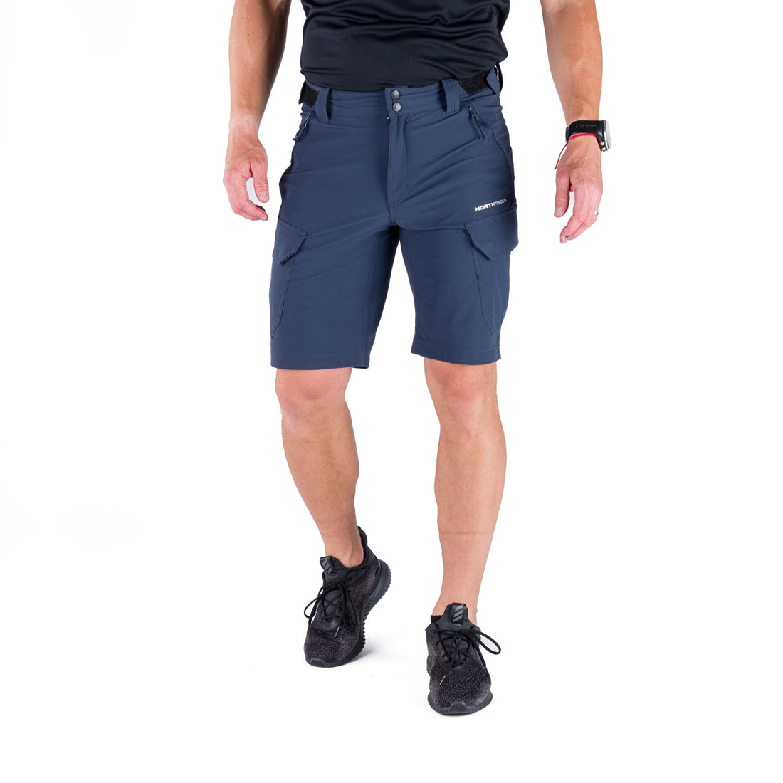  Men's trekking stretch pocket shorts ANTHON
