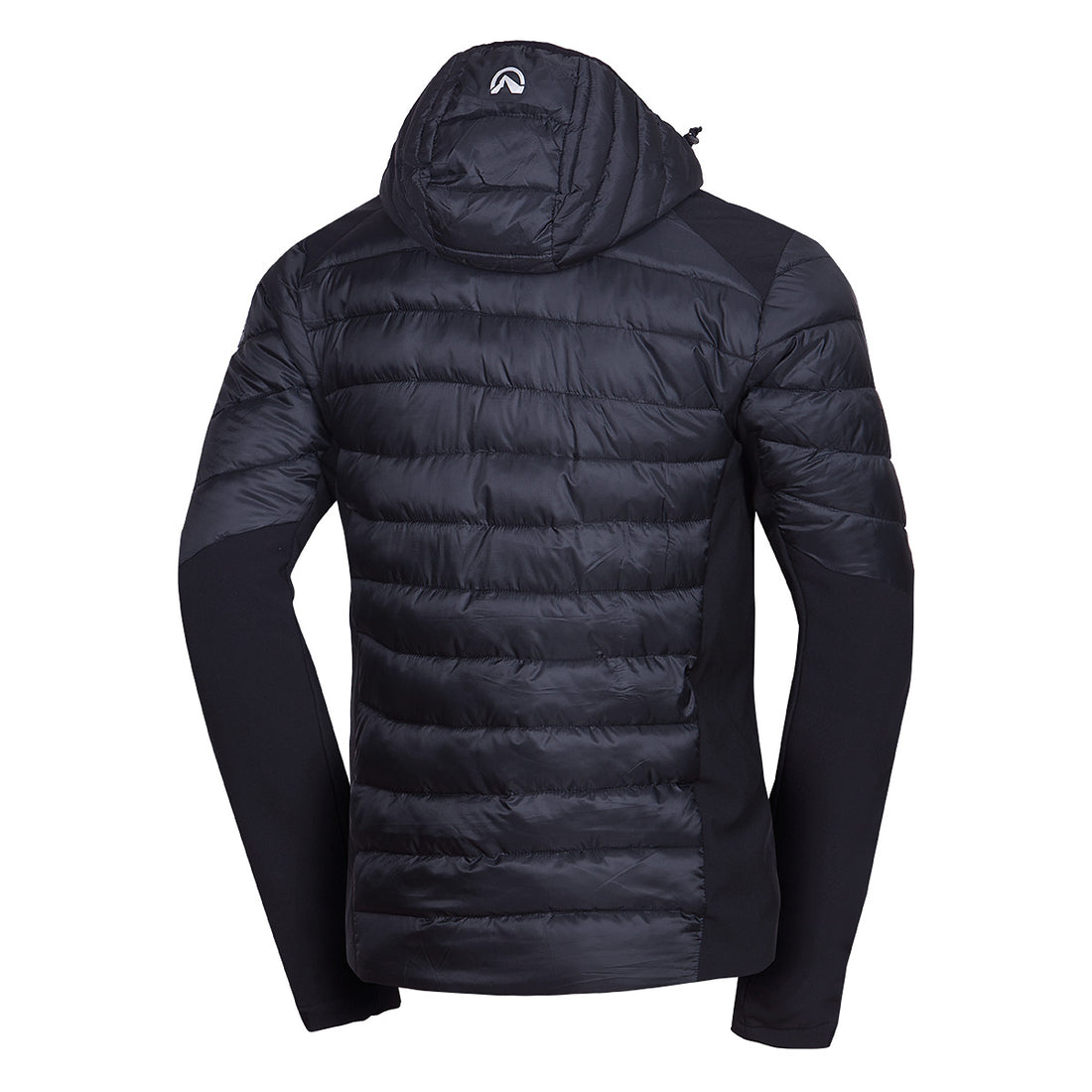 Men's urban hybrid insulated jacket with softshell BARRY
